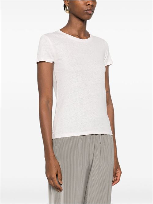 T-shirt donna Majestic Filatures girocollo rosa MAJESTIC FILATURES | E26M011FTS1621101